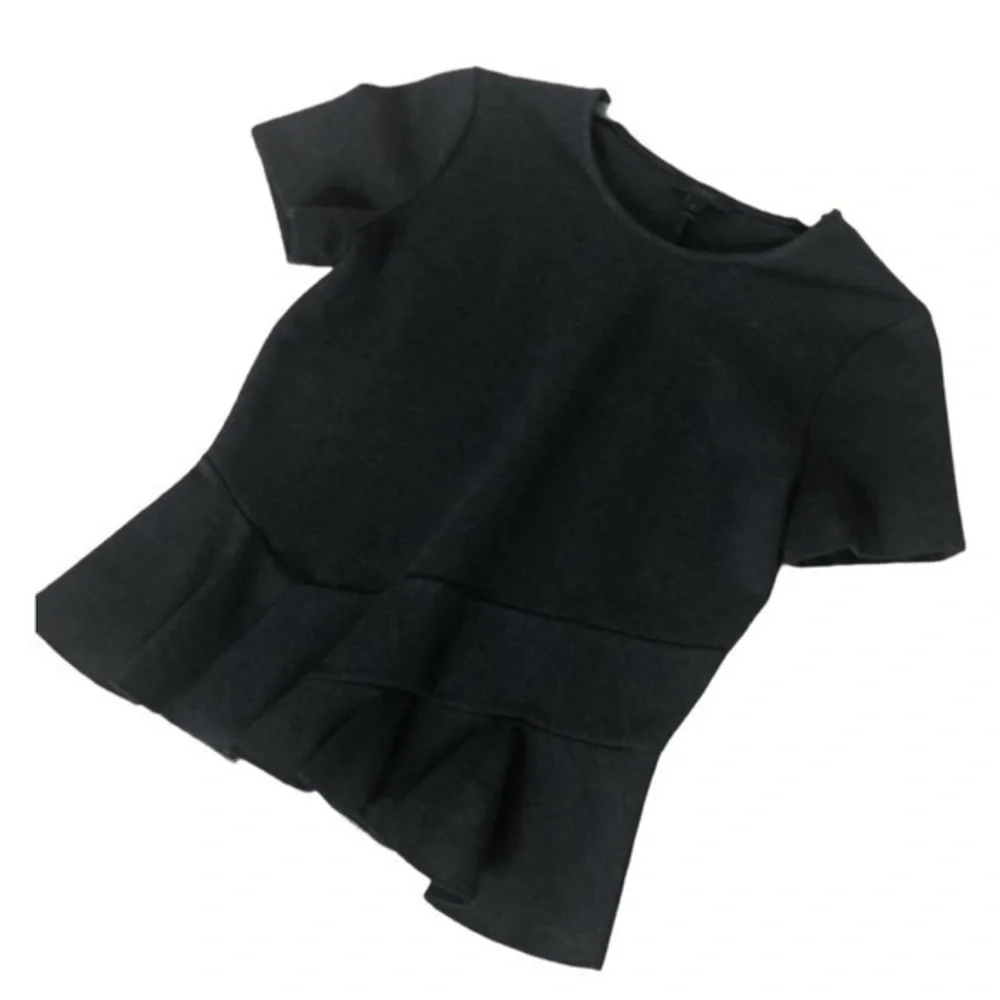 J.Crew Charcoal Blouse - Size XS